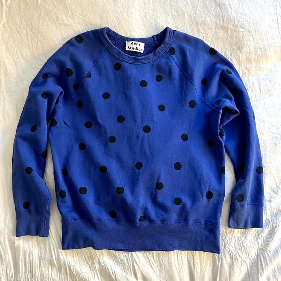 ACNE STUDIOS Polk-a-dot Sweatshirt